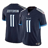 Men & Women & Youth Tennessee Titans #11 Van Jefferson Navy 2025 F.U.S.E. Vapor Limited Stitched Jersey,baseball caps,new era cap wholesale,wholesale hats